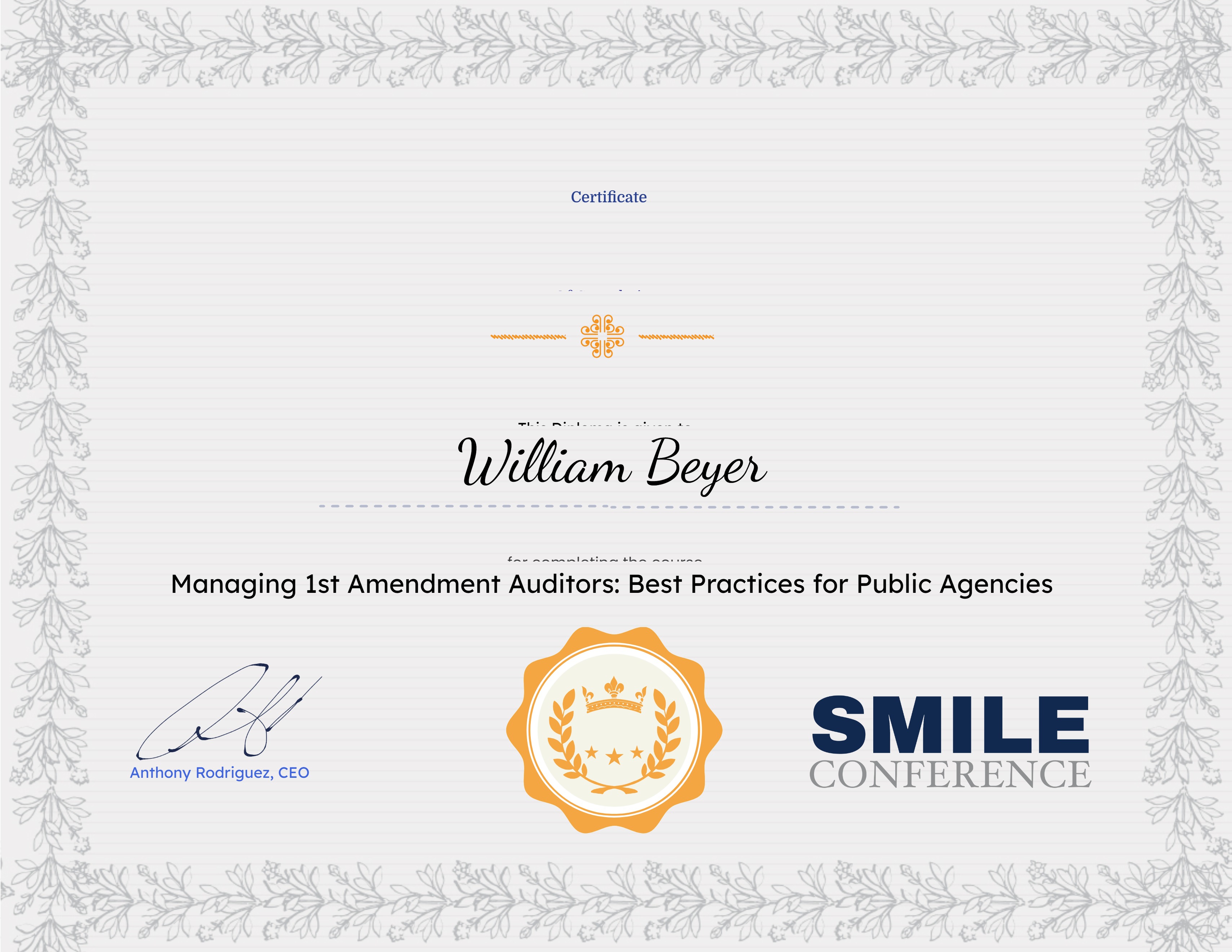 Managing 1st Amendment Auditors: Best Practices for Public Agencies